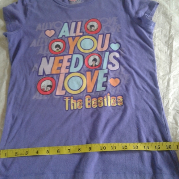 (3/$25 bundle) Girls(XL)  retro Beatles t shirt - Picture 6 of 6